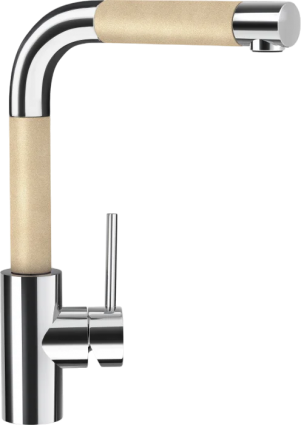 Смеситель для кухни Schock Cristalite SC-300-D выдвижной излив, лунный камень