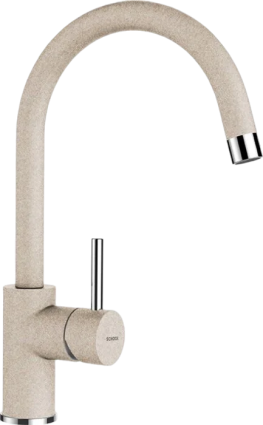 Смеситель для кухни Schock Cristalite Plutos-D выдвижной излив, саббиа
