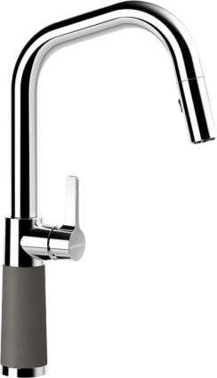 Смеситель для кухни Schock Cristalite SC-530-D выдвижной излив, баварский камень