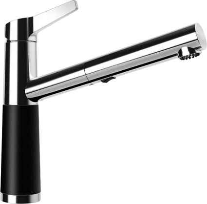 Смеситель для кухни Schock Cristadur SC-510-D выдвижной излив, пуро