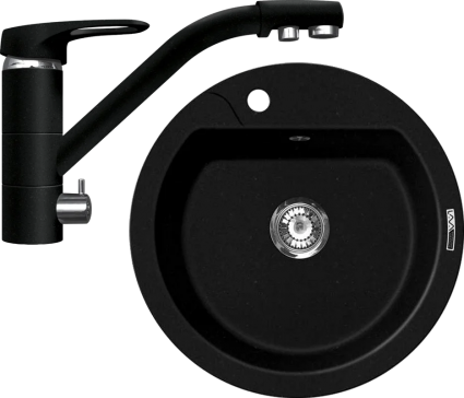 Комплект Мойка кухонная Lava R3 + Смеситель SG05 LAV lava