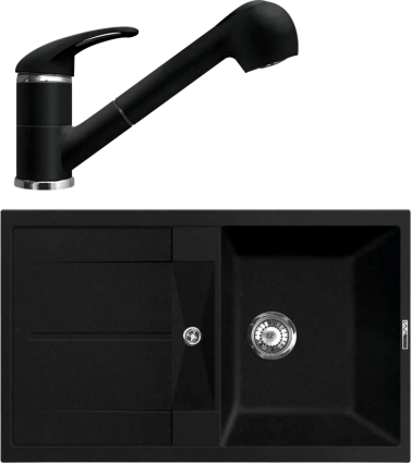 Комплект Мойка кухонная Lava L6.LAV + Смеситель SG03 LAV lava