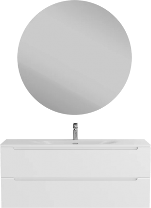 Мебель для ванной комнаты BelBagno Etna 120 bianco lucido, раковина BB-8099-120
