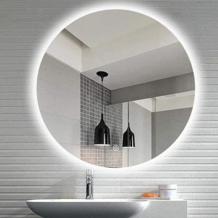 Зеркало круглое Cerutti SPA Бьелла 9543 60x60, с подсветкой