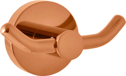 Крючок Rav Slezak Colorado COA0102ZRK двойной, розовый золотистый крацованный