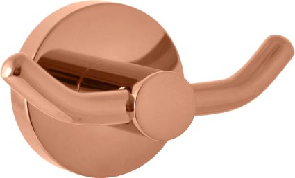 Крючок Rav Slezak Colorado COA0102ZRL двойной, розовый золотистый глянцевый