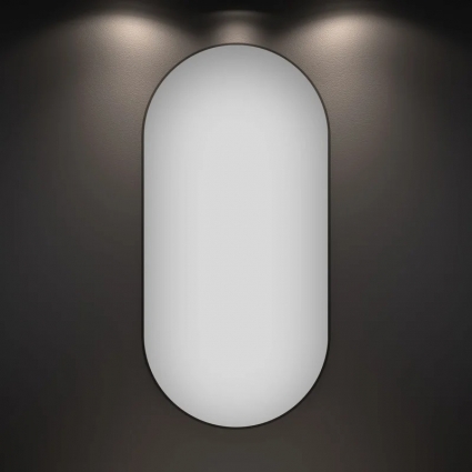 Зеркало Wellsee 7 Rays’ Spectrum 40х80 черное матовое