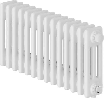 Радиатор стальной Royal Thermo Insignia VC3030 14 секций, матовый белый