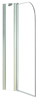 Шторка для ванны Azario Merrit 110х140 цвет профиля серебро AZ-NF6221 1100