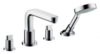Смеситель Hansgrohe Metris S на борт ванны