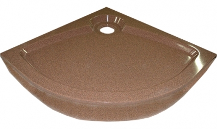 Поддон для душа GuteWetter Deluxe 80x80x16 R терракот