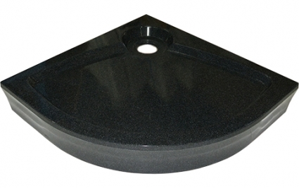 Поддон для душа GuteWetter Deluxe 80x80x16 R черный