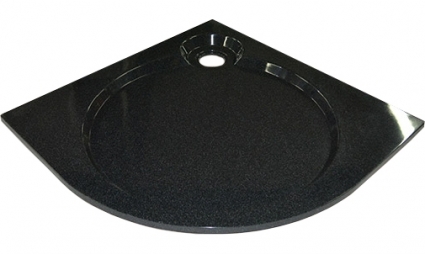 Поддон для душа GuteWetter Deluxe 90x90x2 R черный