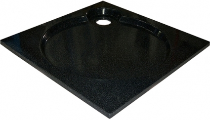 Поддон для душа GuteWetter Deluxe 90x90x2 Q черный