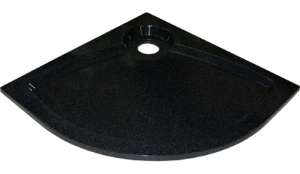 Поддон для душа GuteWetter Deluxe 80x80x2 R черный