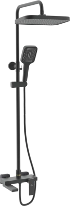 Душевая стойка Rose R1836H черная