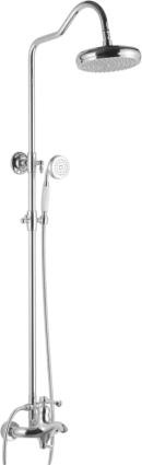 Душевая стойка Rose R0136 хром