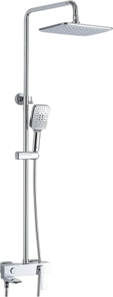 Душевая стойка Rose R2736 хром
