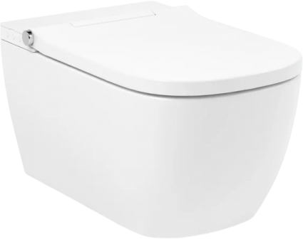Умный унитаз подвесной Lavinia Boho Smart V-Clean 3359101R безободковый, с микролифтом