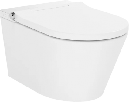 Умный унитаз подвесной Lavinia Boho Smart V-Clean 3359102R безободковый, с микролифтом