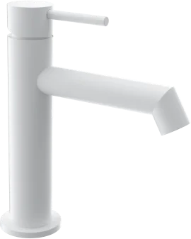 Смеситель для раковины Wonzon & Woghand WW-H1063-MW белый матовый