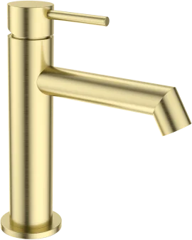 Смеситель для раковины Wonzon & Woghand WW-H1063-BG брашированное золото
