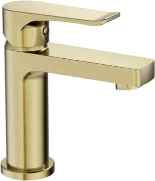 Смеситель для раковины Wonzon & Woghand WW-A40222-BG брашированное золото