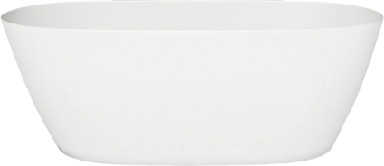 Ванна из искусственного камня Salini Sofia S-Sense 165x75 см, отдельностоящая, белая, овальная, с донным клапаном