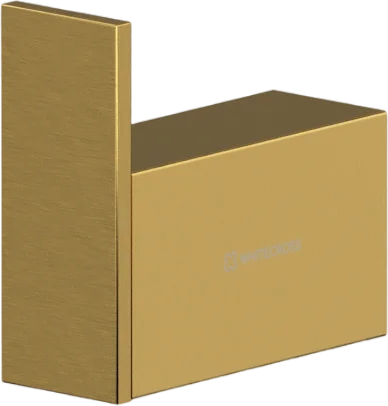 Крючок WHITECROSS Cubo CU2410GLB брашированное золото