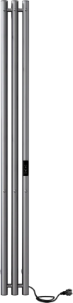 Полотенцесушитель электрический Indigo Style 3 LSE120-13GFMRt graphite metallic
