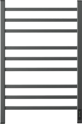 Полотенцесушитель электрический Point Вега PN71858GB 50х80, графит блеск