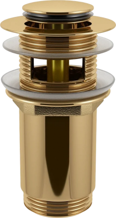 Донный клапан для раковины Wellsee Drainage System 182131000 золото