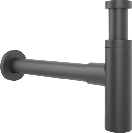 Сифон для раковины Wellsee Drainage System 182120000 черный матовый
