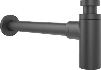 Сифон для раковины Wellsee Drainage System 182105000 матовый черный