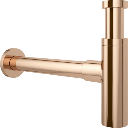 Сифон для раковины Wellsee Drainage System 182122000 розовое золото