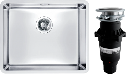 Комплект Мойка Alveus Kombino 50 + Измельчитель Bone Crusher BC 810-SL Slim Line