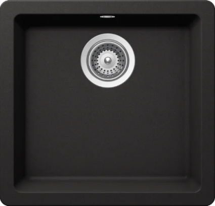 Мойка кухонная Schock Quadro 50 Cristalite неро
