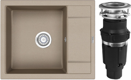 Комплект Мойка Granula 6002, песок + Измельчитель Bone Crusher BC 610-AS