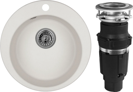 Комплект Мойка Emar Quartz + Измельчитель Bone Crusher BC 610-AS