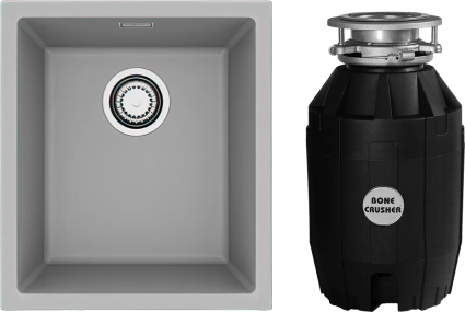 Комплект Мойка Alveus Omni Granital 20 concrete + Измельчитель Bone Crusher BC 810-AS