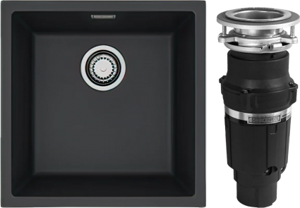 Комплект Мойка Alveus Omni Granital 20 carbon + Измельчитель Bone Crusher BC 610-AS