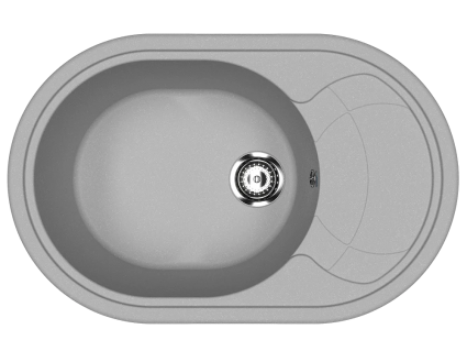 Мойка кухонная Ulgran U-610 -342 графит