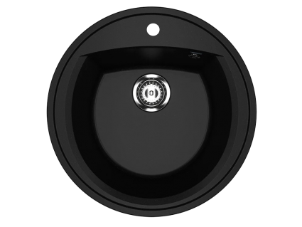 Мойка кухонная Ulgran U-603 -344 ультра-черная
