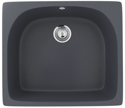 Мойка кухонная Ulgran U-408 -343 антрацит