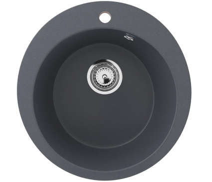 Мойка кухонная Ulgran U-405 -343 антрацит