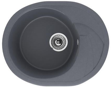 Мойка кухонная Ulgran U-403 -343 антрацит