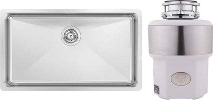 Комплект Мойка Kantera Zeffiro ZFR140-F diamond + Измельчитель Status Premium 350