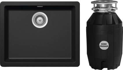 Комплект Мойка Schock Soho 700497U 60 (N-100) Cristadur магма + Измельчитель Bone Crusher BC 810-AS
