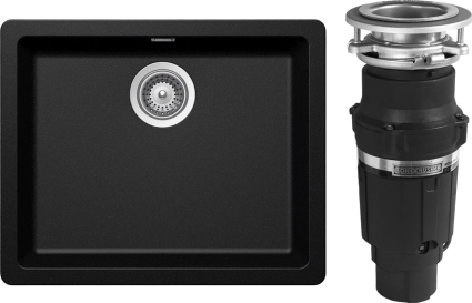Комплект Мойка Schock Soho 60 (N-100) Cristadur магма + Измельчитель Bone Crusher BC 610-AS