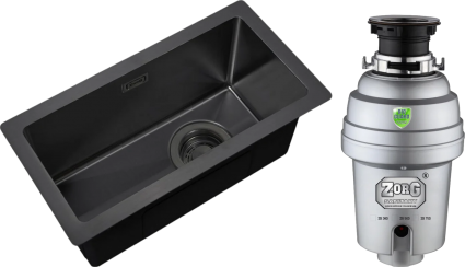 Комплект Мойка Zorg Light + Измельчитель Inox D